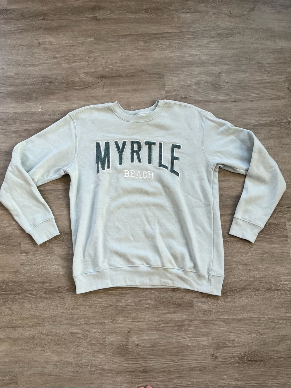 Myrtle Beach Crewneck Sweatshirt - Light Sage Green